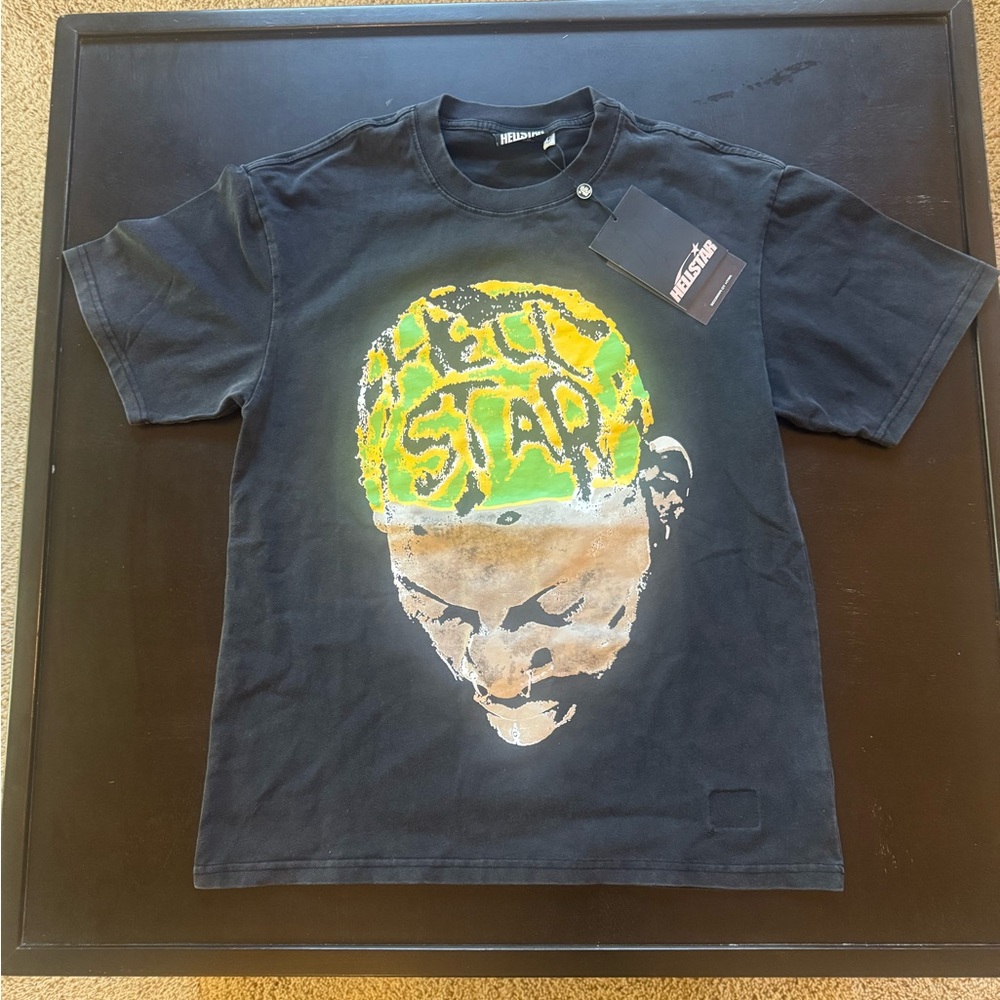 Black Graphic Dennis Rodman Hellstar T-Shirt